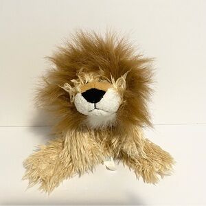 Animal Adventure Shaggy Lion Plush Toy Leopard Bow Floppy Toys R Us Stuffed Toy